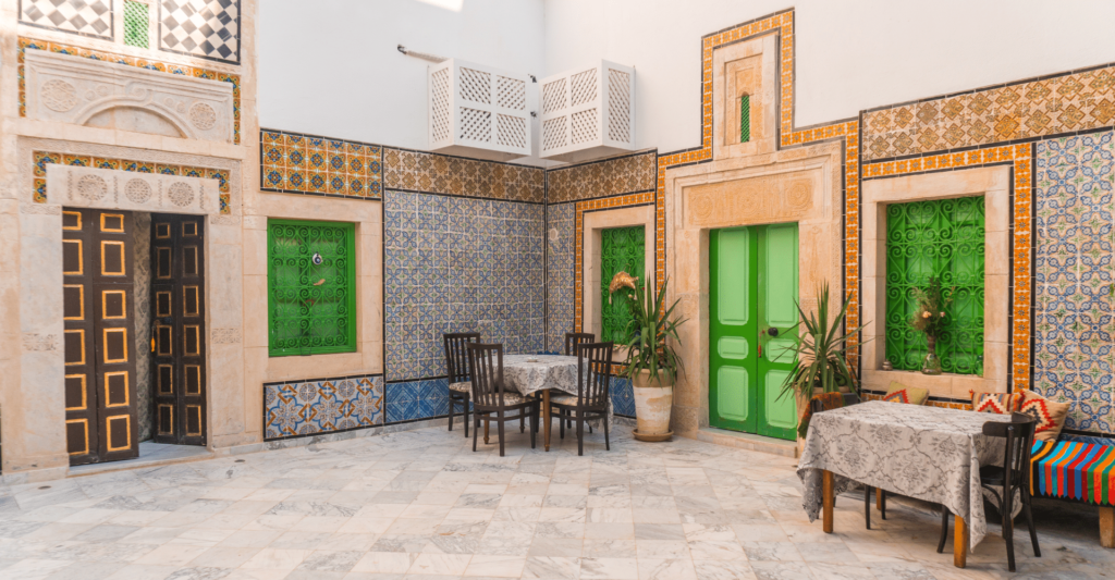 architecture arabesque de dar badiaa